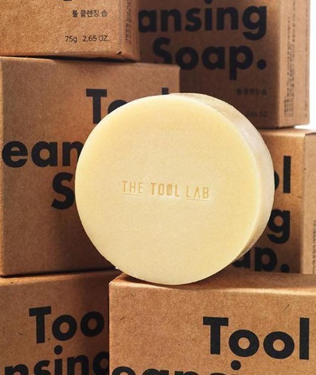 韓國 THE TOOL LAB 化妝工具清潔皂 75g