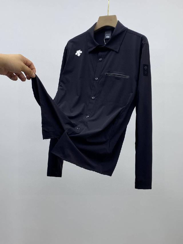 迪桑特*DESCENTE*DUALIS系列都市通勤男士DOD一片式长袖衬衫!!