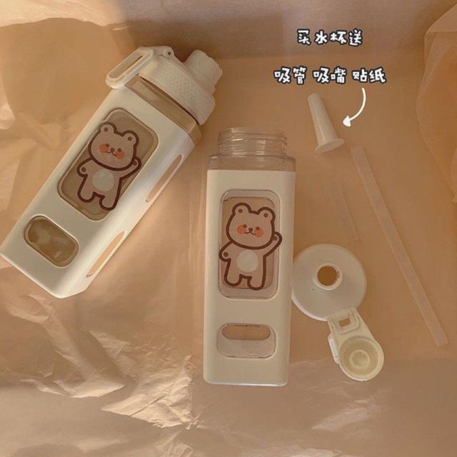 ins可愛小熊吸管杯（預購）