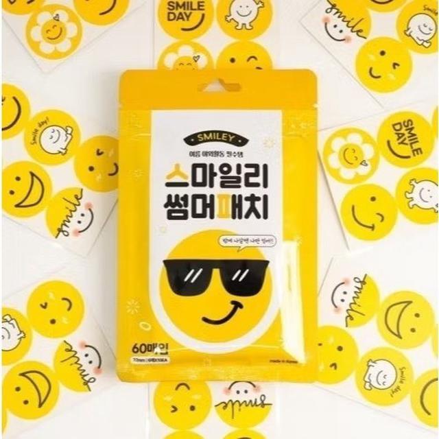 預購 韓國 Smiley 微笑精油防蚊貼 60入-4/7下午三點收單