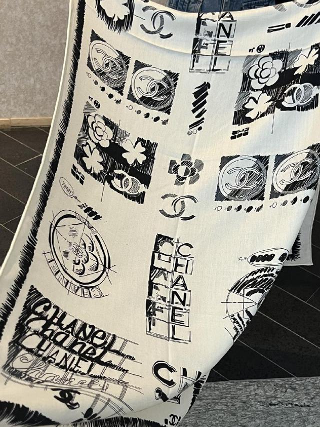 香奈儿围巾 香奈儿长巾