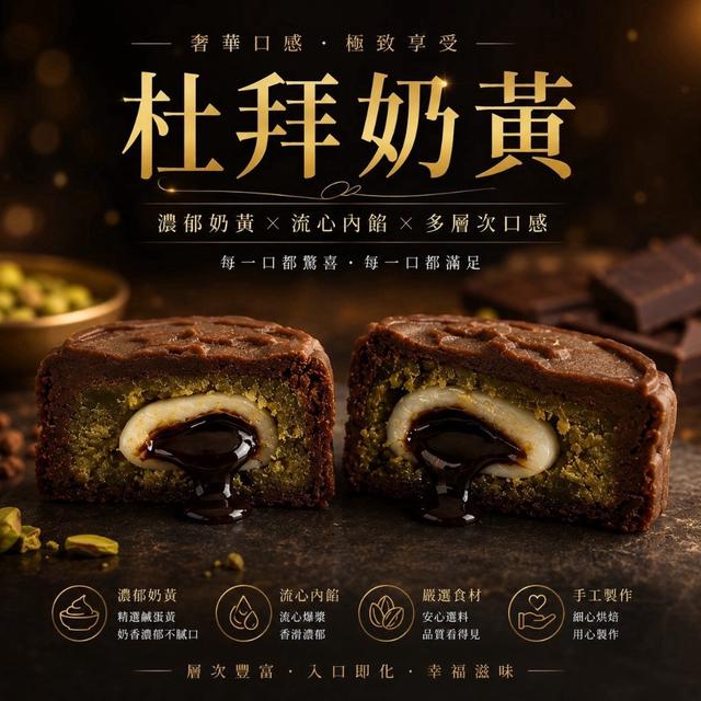 預購【法布甜】杜拜奶黃禮盒