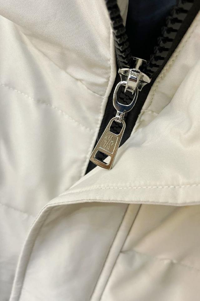 特级羽绒⬆️Burberry/ 076博柏利 撞色胶条字母Logo徽标连帽