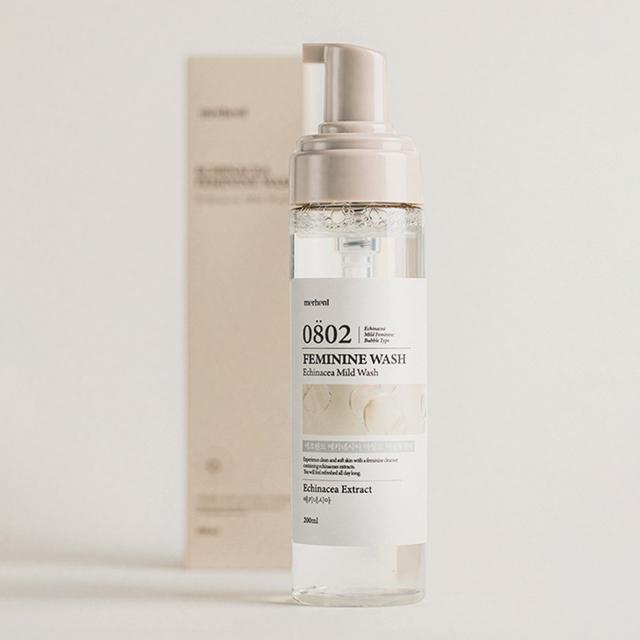 韓國 Merhent 7倍抗菌專利紫錐菊私密處清潔慕斯200ml(單瓶)#08/10