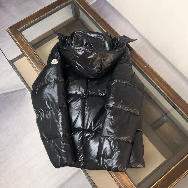 盟可睐 25新款serfanto连帽双排扣男女同款羽绒服