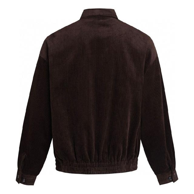 手缝标识 科技棉羊毛拉链外套