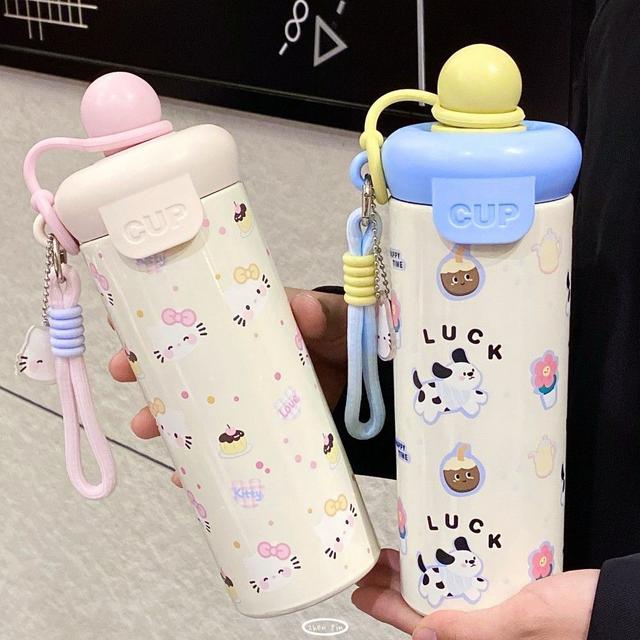 ins新款高顏值大容量浮球吸管保溫杯(預購)