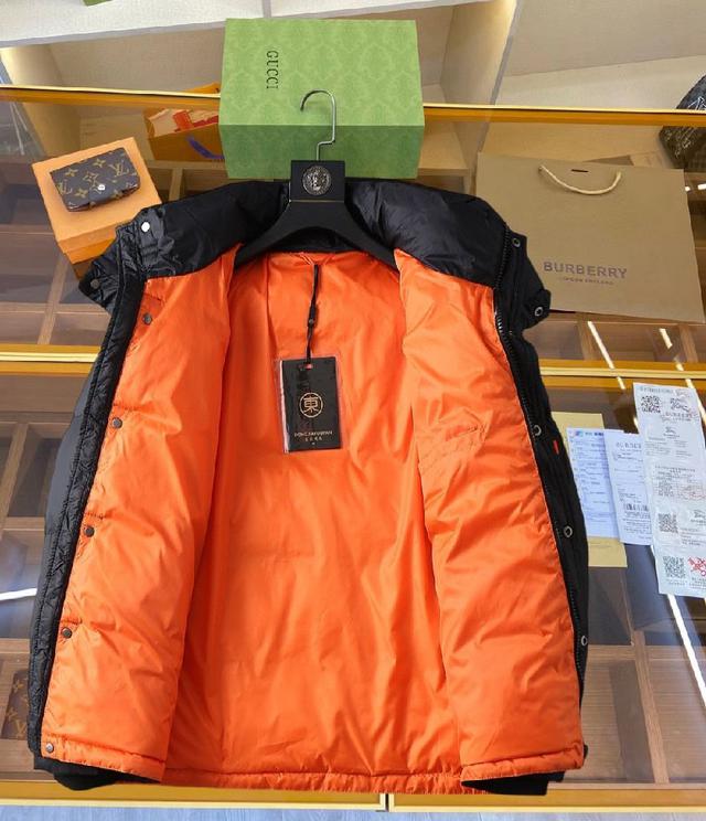 秋冬新款连帽可拆卸女款羽绒服 原版订制五金配件全进口