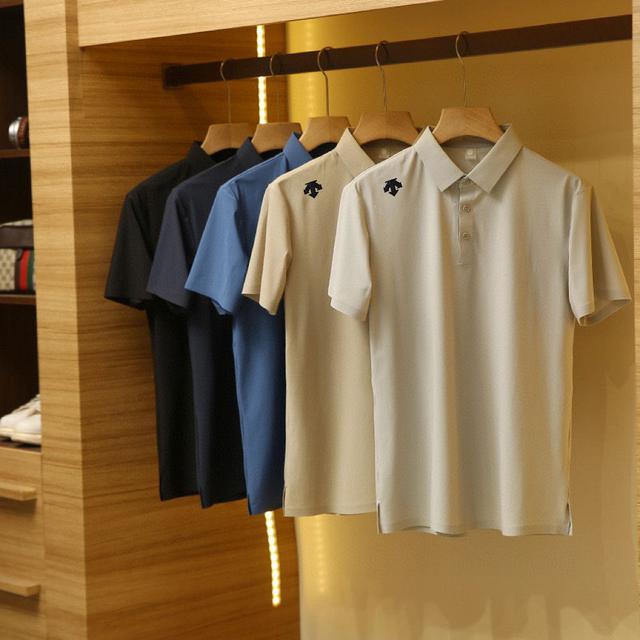 DESCENTE 25年春季迪桑特薄款打底衫，训练系列运动男士长