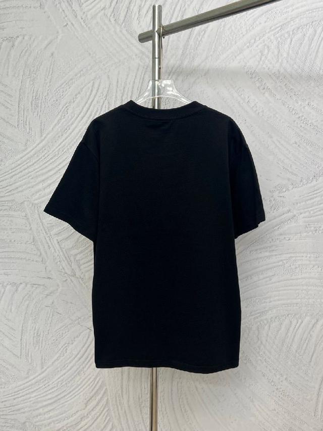 Acne Studios 破坏字母logo短袖T恤