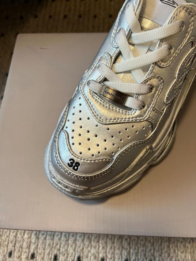 代购级别 Balenciag* 25ss厚底老爹鞋 大厂出品老爹鞋