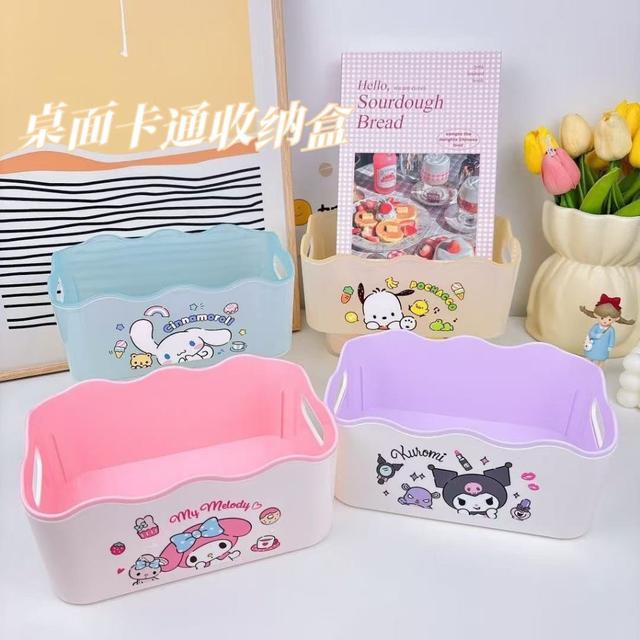 可愛三麗鷗桌面雜物整理收納盒(預購)