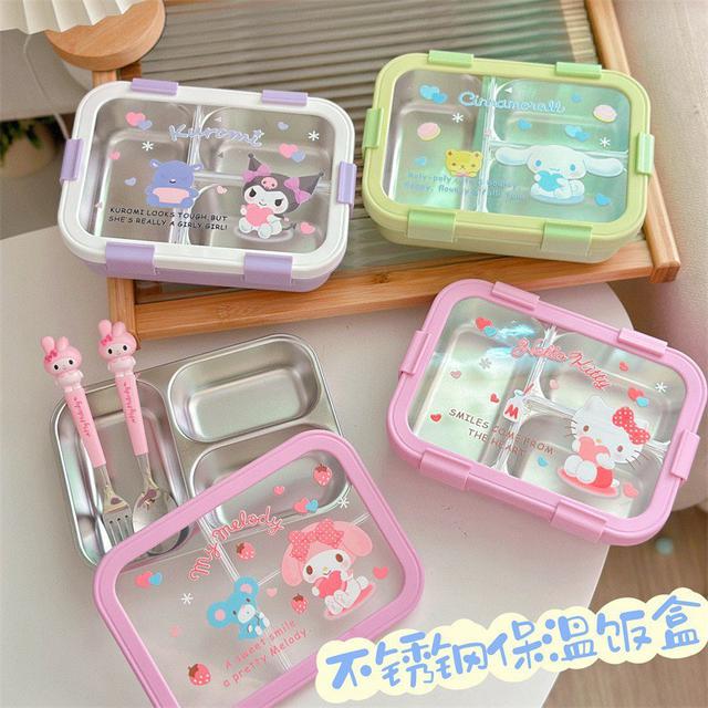 【預購商品】【1109結單】【批發】三麗鷗 304卡通便當盒 251104-07