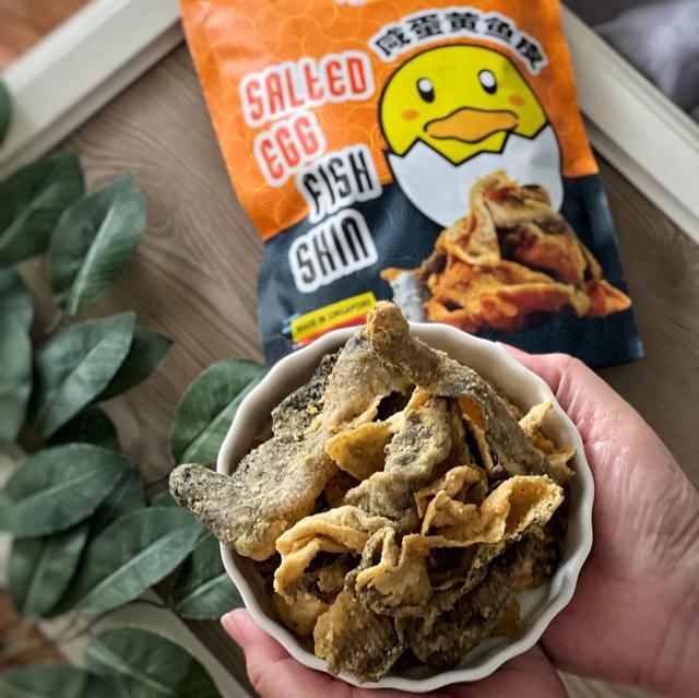 預購 新加坡鹹蛋黃魚皮脆片 100g-4/22號中午12點結單