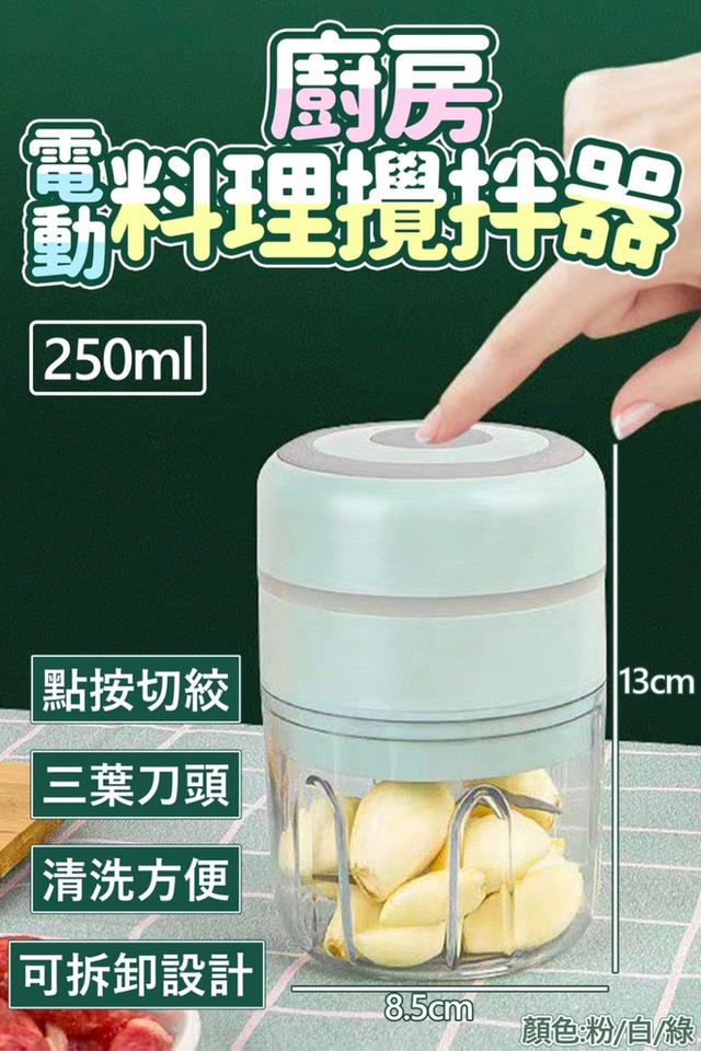 廠商現貨 廚房電動料理攪拌器250ml