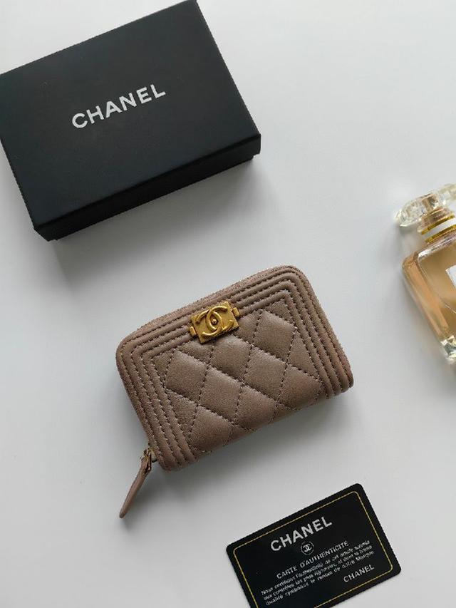 香奈儿卡包❤零钱包️❤️里外全皮 专柜款式 做工细节无可挑剔