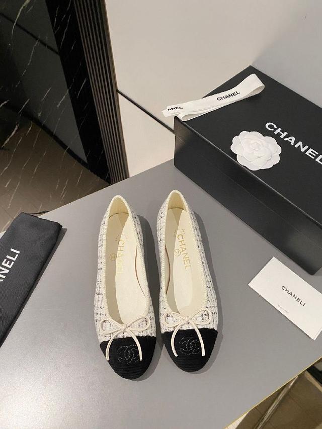 CHANEL经典芭蕾舞鞋🩰 皮底💰