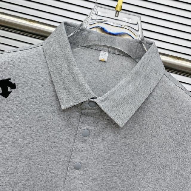 25SS新款春夏短袖翻领T恤polo，最高版本客供定制高端