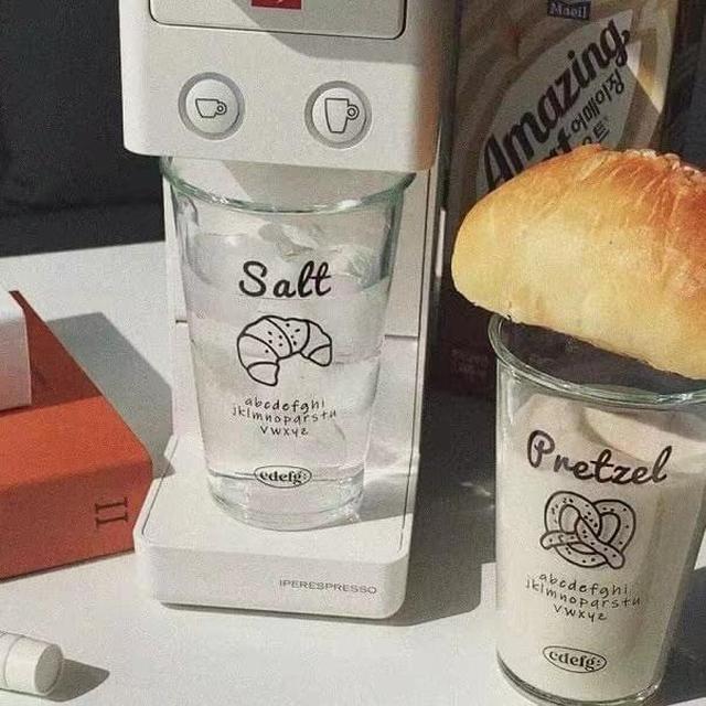 ins韓式咖啡 牛奶玻璃杯(預購)