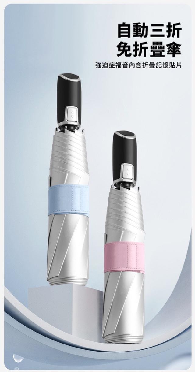 SPEED RESET記憶迅收-58*8K全遮光鈦銀布自動開收傘(銀河)-11/12號中午12點結單