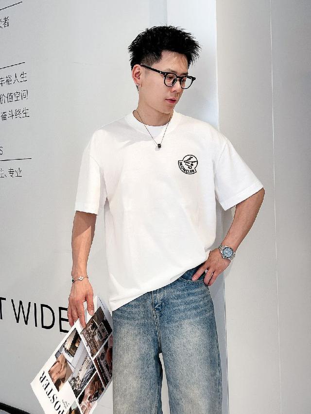 2025春夏新款首发专柜最新款短袖圆领T恤 高端订制 设计