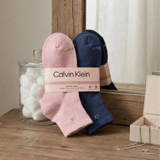 美國Calvin Klein CK 足弓支撐氣墊襪 (8雙入)#特價隨時結單