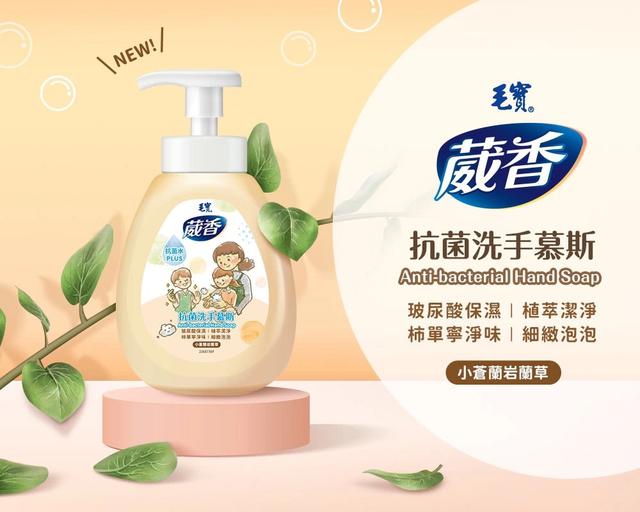 廠商現貨毛寶 葳香抗菌洗手慕斯 300g