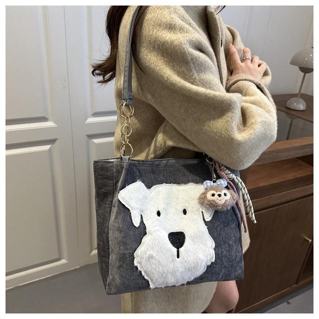 【長期團2025】【預購商品】【批發】韓系時尚大容量小狗單肩托特包 3526