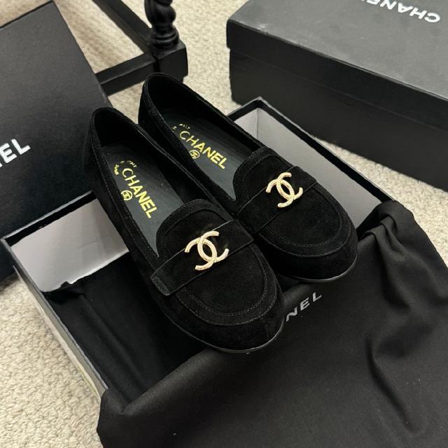 Chanel 25ss 小香 新款 小香乐福鞋 单鞋秋冬 香家必备爆款