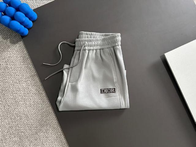 DIOR 迪奥 2025春夏新款高定松紧带休闲净色宽松