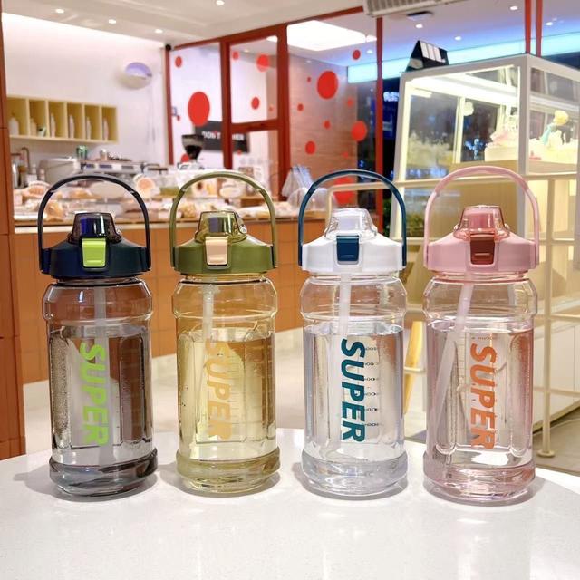 📌大容量運動高顏值外出吸管杯子