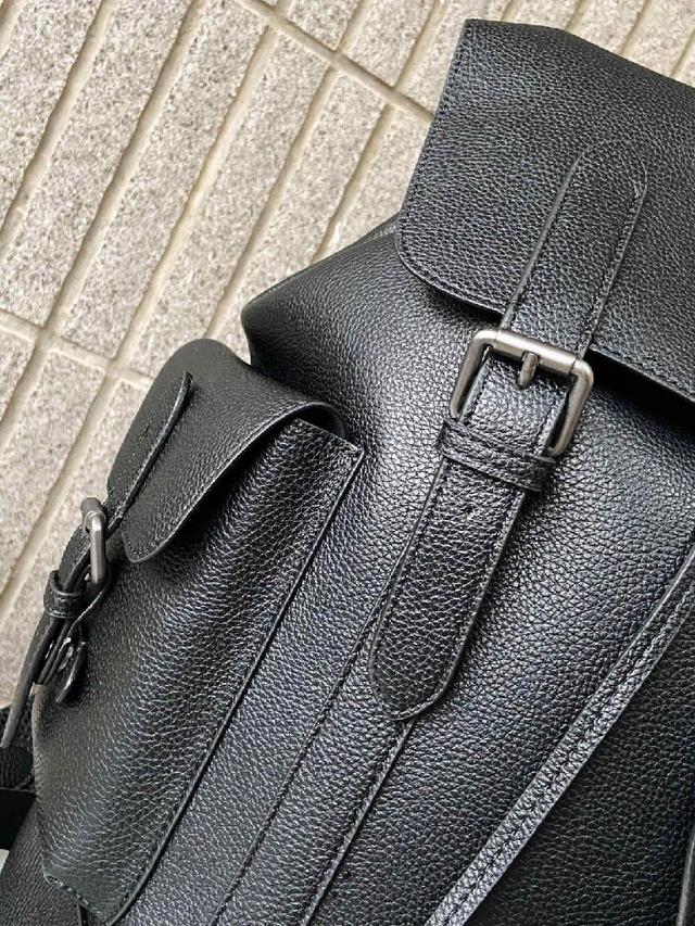 Coach 蔻驰Hudson翻盖抽绳双肩包 男女通用背包 登山包