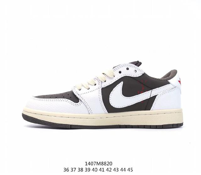 当红嘻哈歌手特拉维斯·斯科特Travis Scott x Nike Air Jordan 1