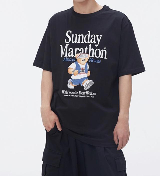 🔥快閃🔥【SPAO】熊熊走路短T 五色#07/30晚上18:00