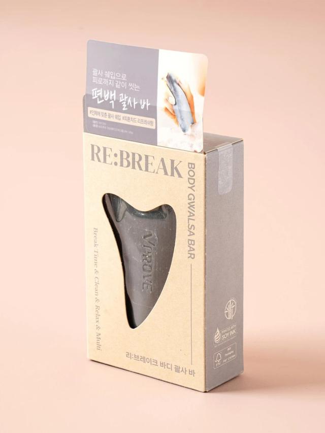 韓國VPROVE RE BREAK植萃炭粉刮痧沐浴皂120g#10/25