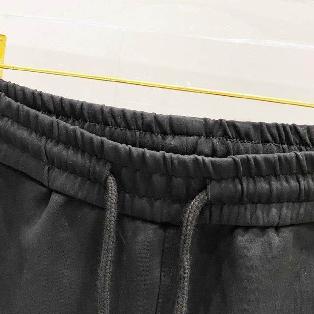 定制太空棉面料短裤 侧边提花织带拼接工艺刺绣🪡小标LOGO