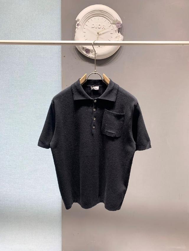 纽扣套头短袖POLO衫 正品10000购入，定染40支精