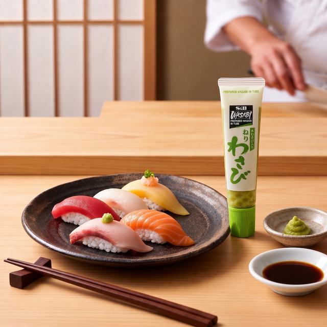 預購 日本S&B愛思必 西洋山葵膏43g《一組兩條》-10/7號中午12點結單