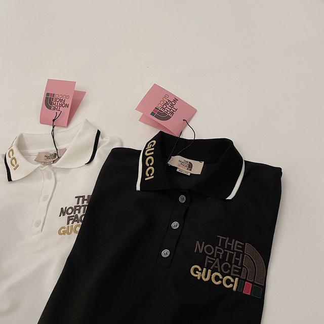 GG北面联名刺绣连衣裙