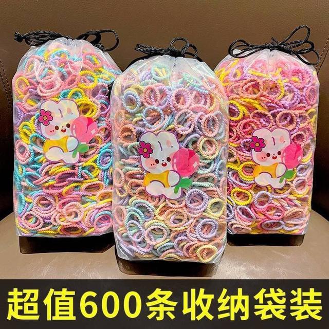 【預購】【0715結單】【批發】兒童不咬髮 彈力拇指髮圈600入
