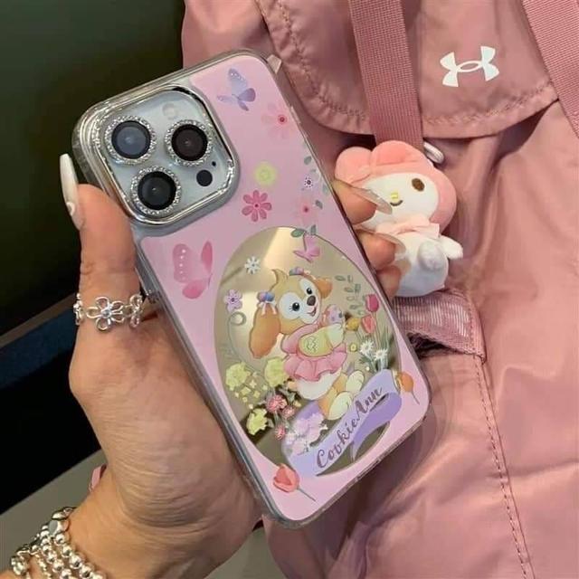 達菲家族鏡面手機殼(預購)