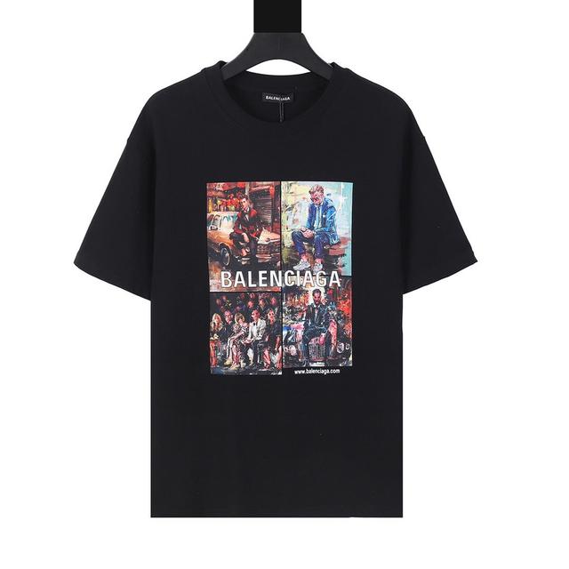 专柜品质巴黎世家短袖