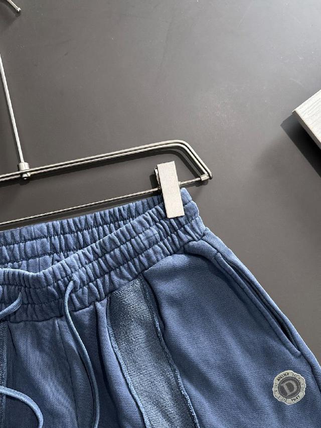 高品质 DIOR/迪奥 2025春夏新款松紧带休闲净色宽松短