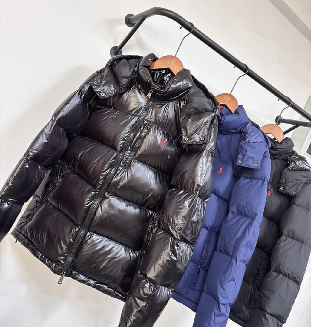 Ralph Lauren保罗拉夫劳伦 2025小马刺绣标羽绒服，