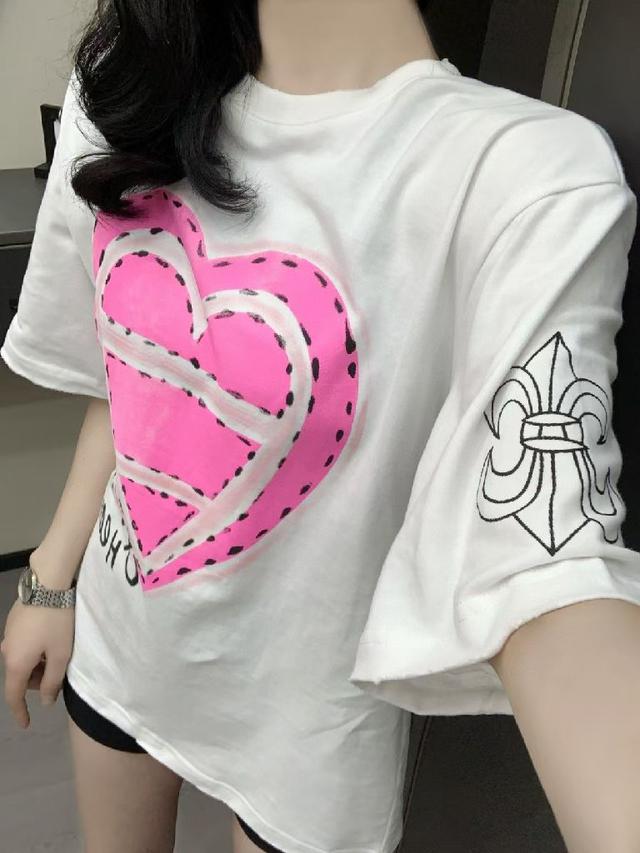 小众设计师款 贝蒂小姐印花短袖T恤 看似简单的卡通印花设计