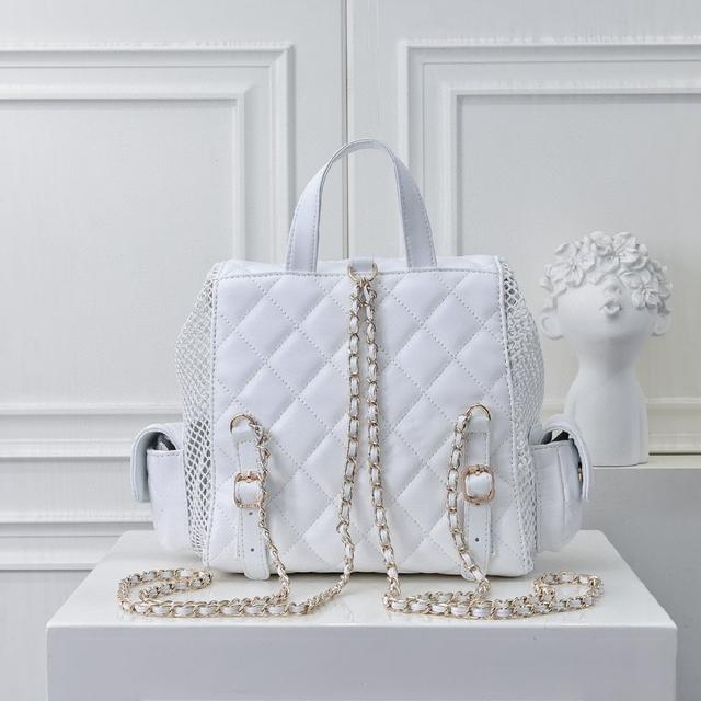 CHANEL25S春夏爆款系列🔥香奈儿渔网网纱包采用镂空网纱