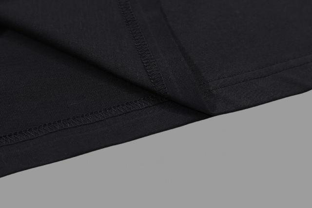 布刺绣logo圆领短袖，高克重原版洗水面料，洗水完280g