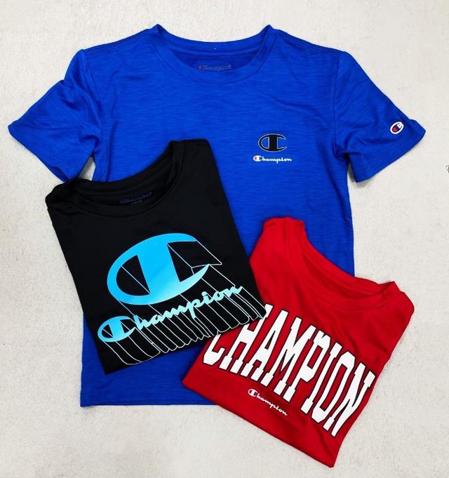 Champion 男童涼爽短上衣#05/10⭐️數量有限 有單先給