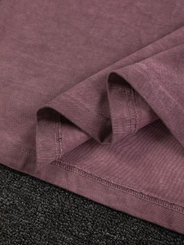 320克洗水纯棉质面料，纯棉透气，日常穿着非常清爽穿感舒适，