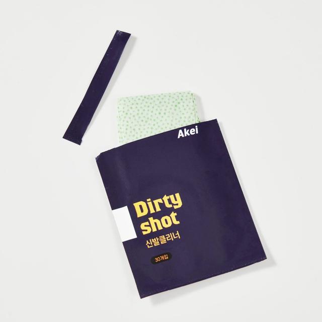 廠商現貨 韓國AKEI 便攜式秒潔擦鞋巾 30片